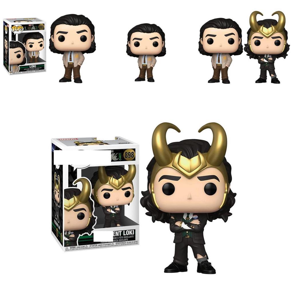 President Loki Pop Action Figure Charming Superhero Pvc Doll For Collectors
