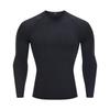 Men's Quick-Dry Long Sleeve Sport Bodysuit - Breathable Round Neck Fitness Base Layer