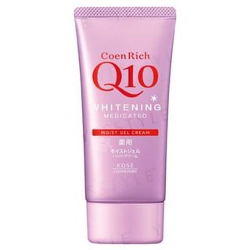 Kose - CoenRich Q10 Whitening Moist Gel White Floral Hand Cream 80g
