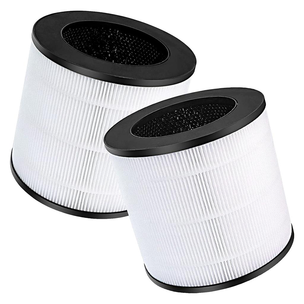 Suitable for Medify MA-14W MA-14B Air Purifier HEPA Filtration Cartridge-Element Activated Carbon Filtration System 2pcs