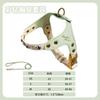 PU Leather Cat and Dog Diamond Chest and Back Set Small Pet Leash High-value Going Out Dog Walking Rope Pet Chest Strap