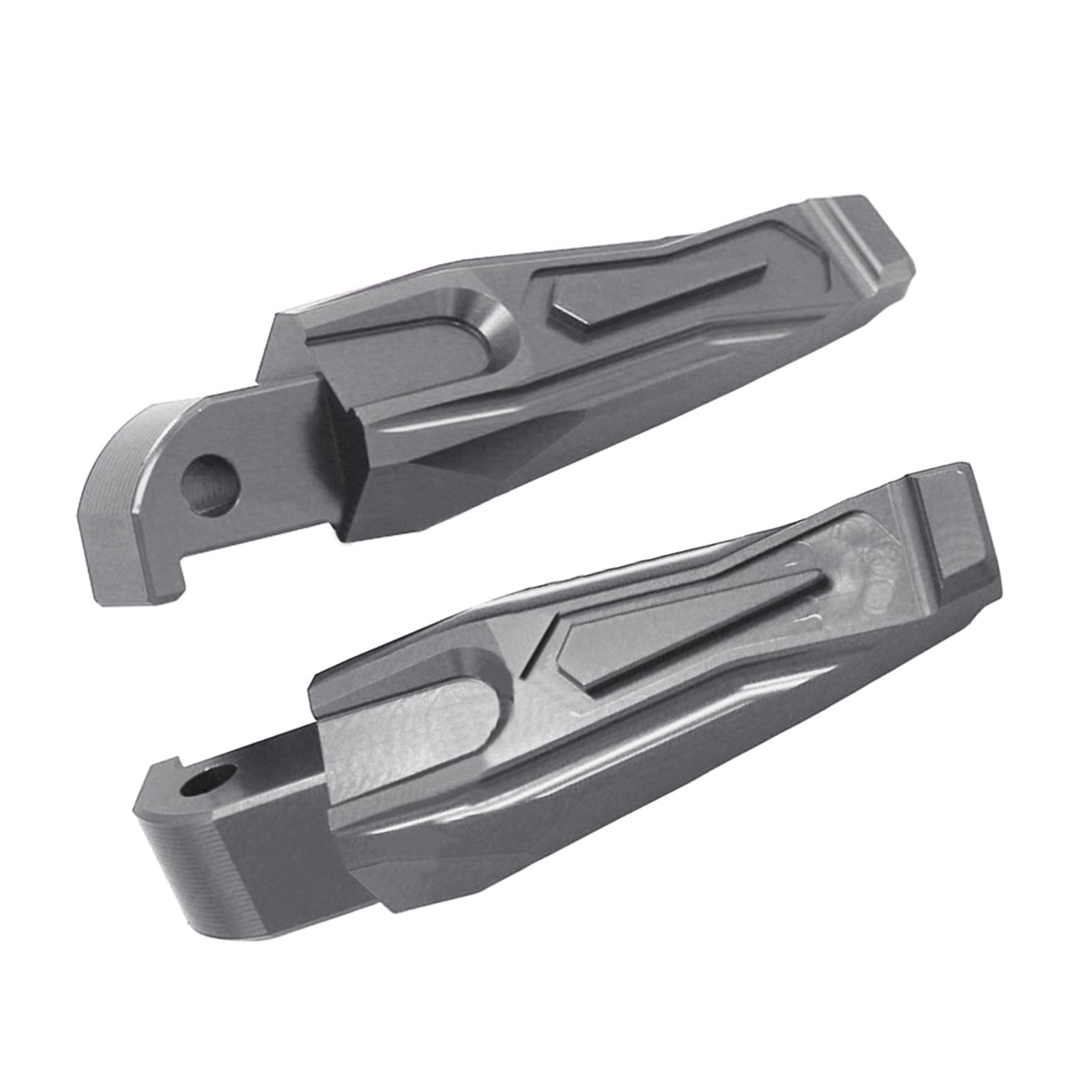 

Совместимо с NMAX155/125 XMAX300/250 Мотоциклетные аксессуары из алюминиевого сплава Подножка для заднего пассажира Педаль Подножки 2x серый