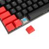 Mechanical Keyboard 87 Keys Blue   RGB Backlit Contrast Color Ergonomic Wired Keyboard for Laptop Desktop PC