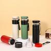 Stainless Steel Insulated Cup Leak-Proof Tea Infuser Bottle New Vacuum Mug