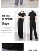 Women's High-Waisted Summer Casual Straight-Leg Modal Pants
