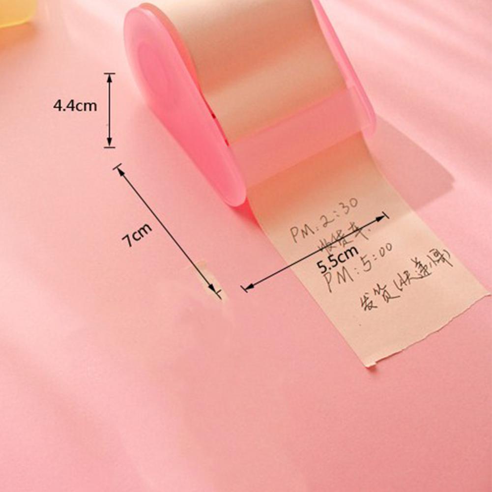 Mini Roll Type Candy Colors Stationery Chic Cute Notes Paper Stickers with Tape Seat