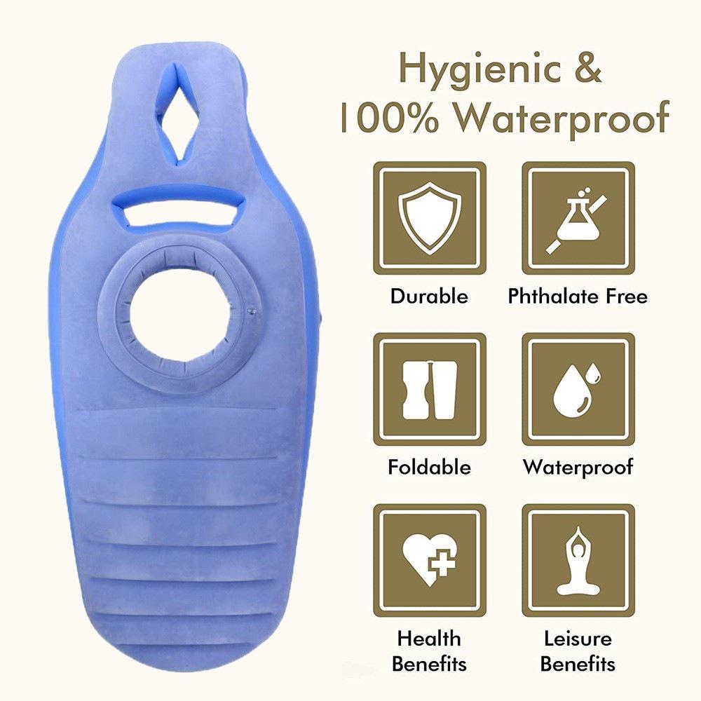 Flocked Inflatable Pregnancy Pad for Sleeping