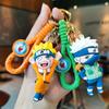 Cartoon Keychain Couple Backpack Hanging Decorations Creative Car Accessories Keychain Figurine Cute Personalized Gifts Y2k