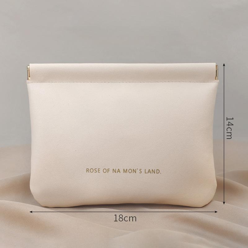 Data Cable Storage Bag Automatically Closes Wired Earphone Carry-on Bag Power Charger Port Red Envelope Portable Storage Bag