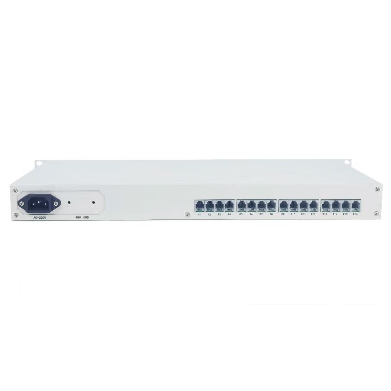 Guotong Weilai 16-Channel Phone/100M Network Fiber Optic Transceiver
