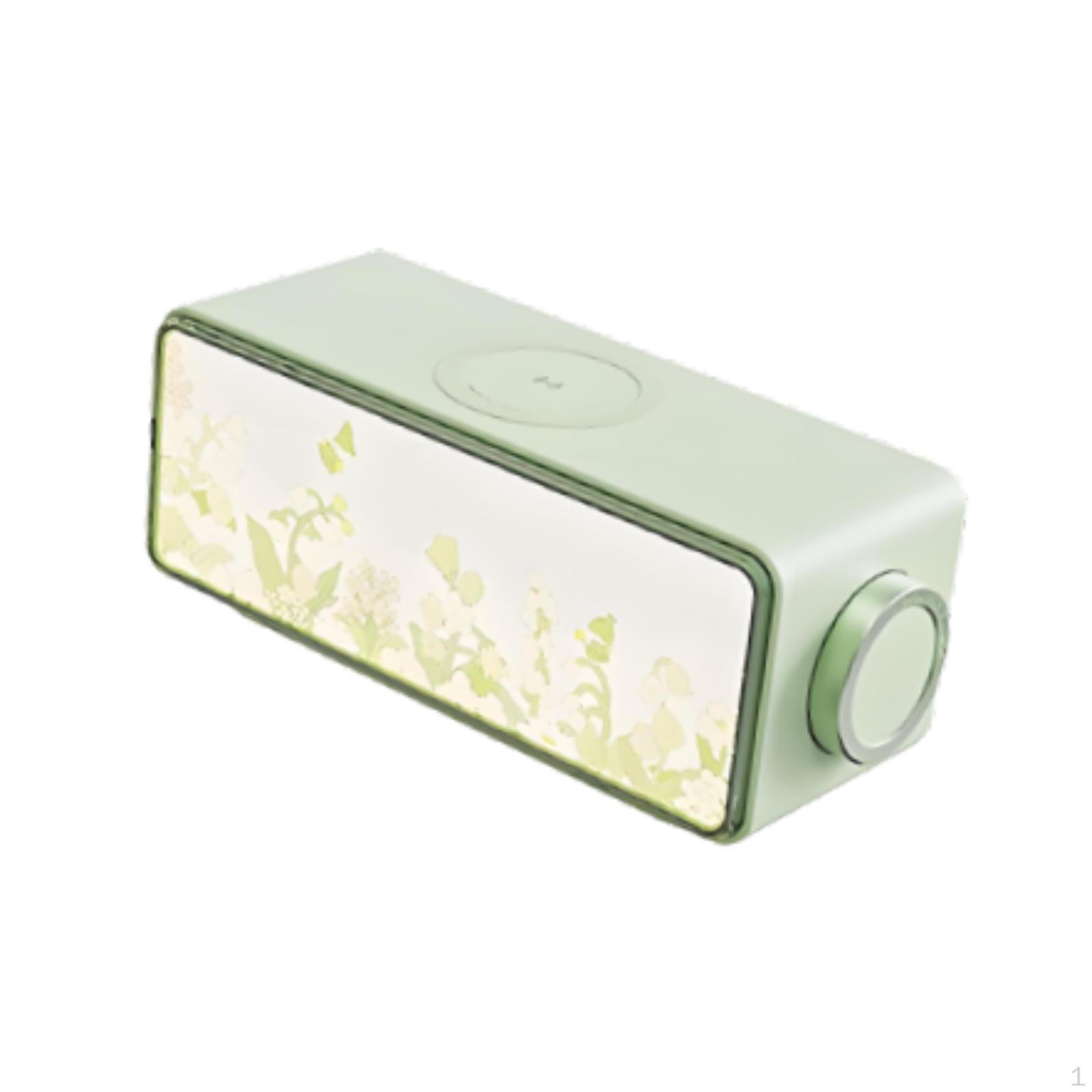 

Portable Bluetooth Speaker Multifunctional BT5.3 for Bedroom Desktop Office зелений