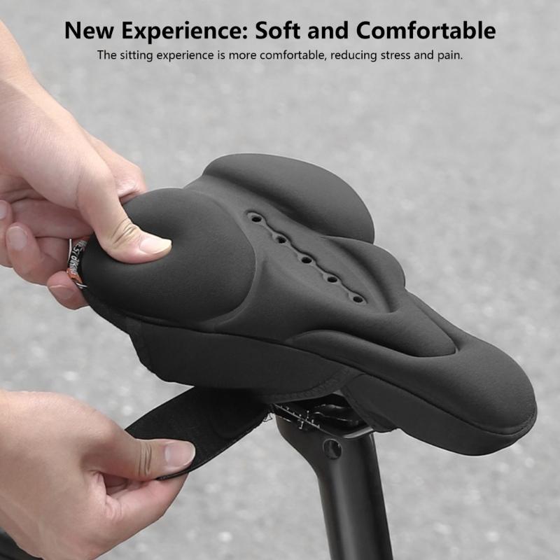 Thicken Bicycles Seat Cover Cushion Road Bike Cycling Saddles Comfortable Cycling Exercise Bike Seat Cushion Pad