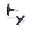 Twenty Pieces Barbed Four/7Mm Hose Tee Cross Connector Elbow Connectors Straight Connector Garden Irrigation Fish Tank Aquarium Hose Joint