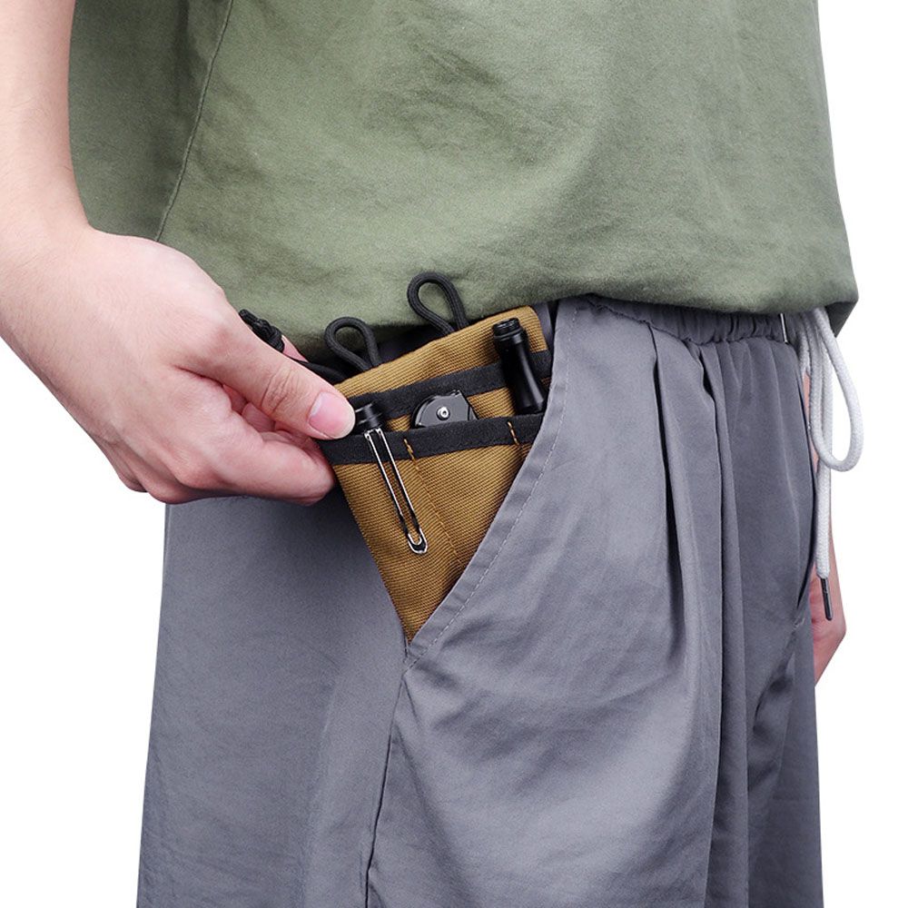 Hiking Phone Case Storage Bag Nylon Bag Outdoor Tools Belt Bag Coin Purse Waist Bag Fanny Pack