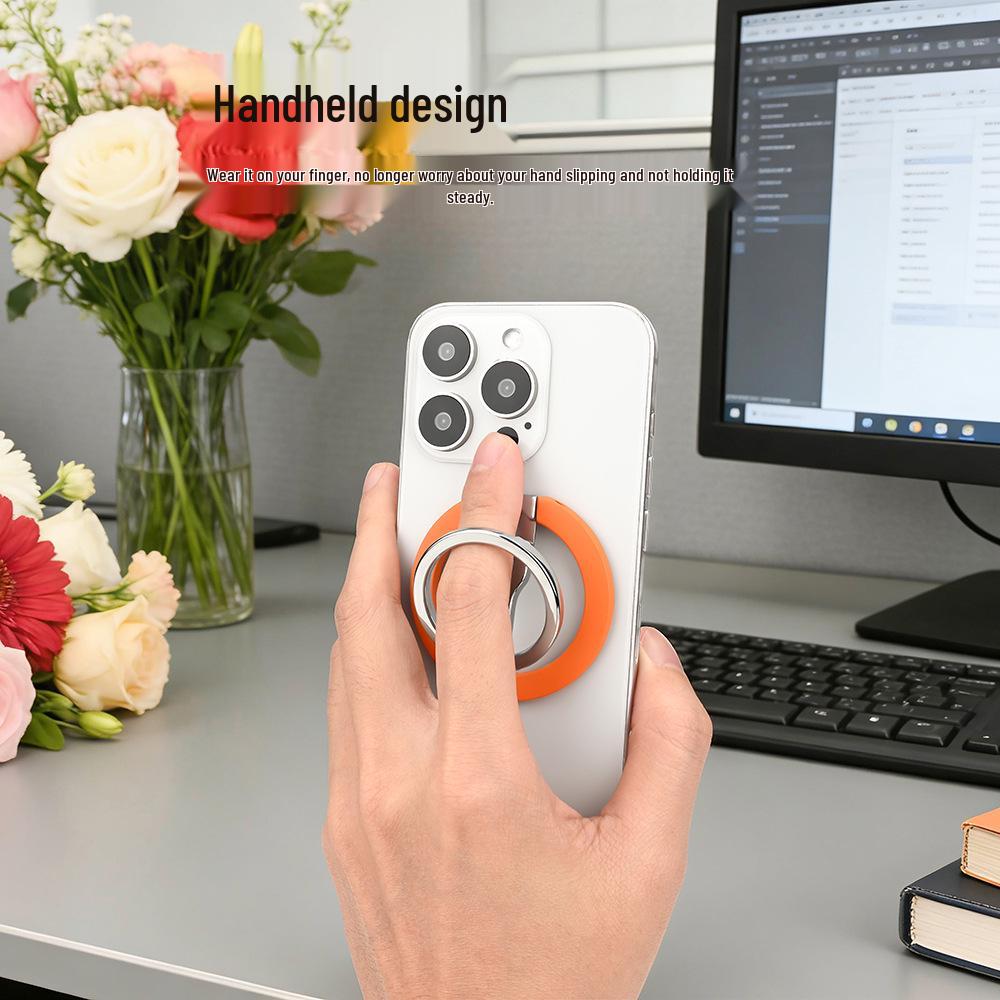 Foldable Desktop MagSafe Holder: Super Strong Universal Magnetic Phone Stand