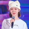 Winter Cute Cat Ear Plush Hat Warm Beanie Winter Pullover Caps for Womens Girls