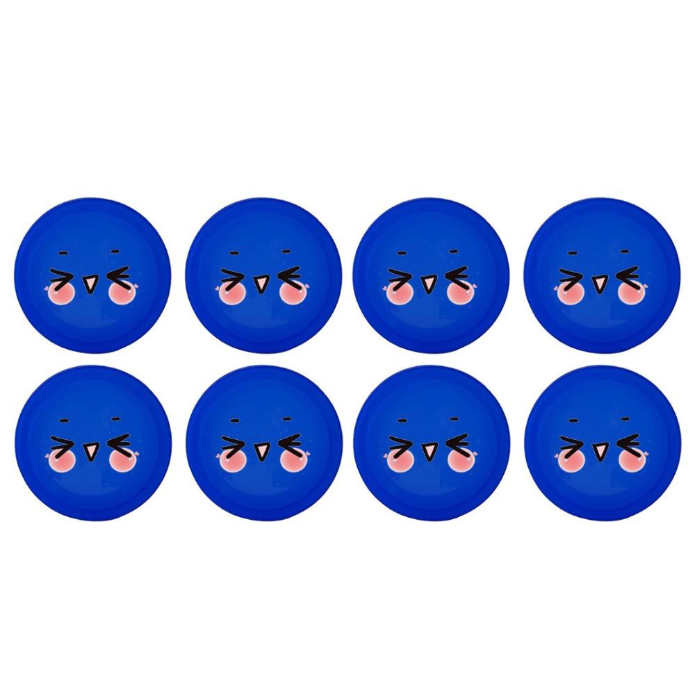 

8Pcs Silicone Luggage Wheels Protector Cover Reduce Noise Anti-slip Suitcases Wheel Protection Rings Reduce Wheel Wear синій