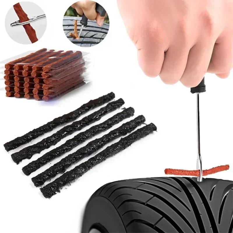Autoreifenreparatur Gummistreifen Automatisches Motorrad Fahrrad Schlauchloser Reifen Pannenreparaturwerkzeuge für Gummireifen Reifenreparaturwerkzeug