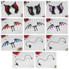 Furry Halloween Costume Cosplay Props DIY Devil's Sweetheart Tail Casual Bat Wings  All Saints' Day