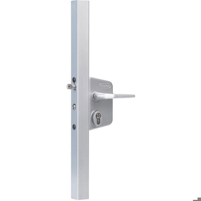 Lås - LOCINOX - LAKQ - Pulverlakkert grønn - Profil 40 mm - Dornmål 60 mm