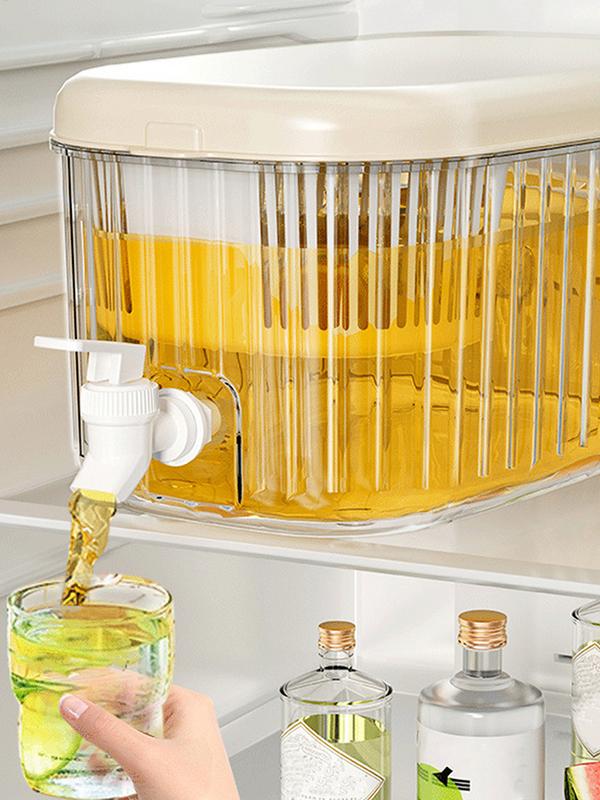 Cold Bubble Bucket With Strainer Household Fridge Bucket Teas and Juices Cooler Maker for Juices Water Coffee Fruit Tea
