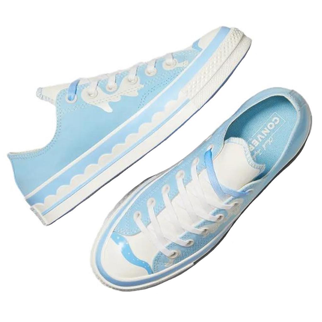 New Converse 1970s Abrasion Resistant Breathable Low Top Canvas Shoes Women's Blue A10948C