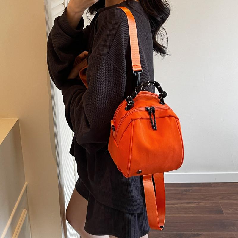 Leisure Solid Color Bag Shoulder Handheld Chest Bag Large Capacity Waterproof