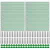 Greenhouse Hoops Set Easy Assembly Grow Tunnel Kit Support Hoops with Clips Arch Frame for Garden Fabric Greenhouse Plastic Films