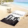Coldplay Beach Towel, Large Soft Quick Dry Towel for Beach Camping Swimming