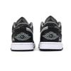 Jordan Air Jordan 1 Sign To Dream Coverage Low Top Skateboard Shoes Unisex Black 553558-040(Team1112-)