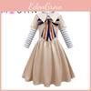 M3gan Mädchen Halloween Kostüm Kleid Für Cosplay Polyester Stoff Erhältlich In Mehreren Größen
