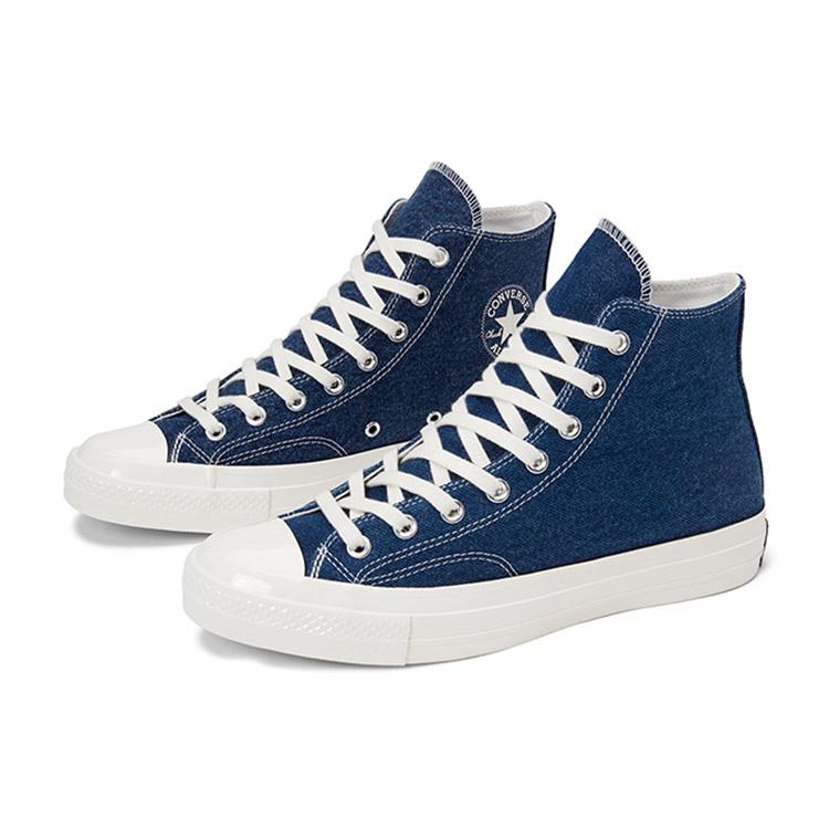 Converse Renew Chuck 70 High 'Dark Denim' (Unisex) Dark Denim / Egret Canvas Shoes 165647C