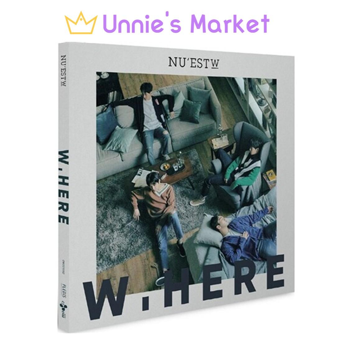 NUEST W [W, ЗДЕСЬ] Альбом (случайный) Random ver.