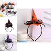Handmade Halloween Hair Accessory With Spider And Witch Hat For Cosplay And Parties