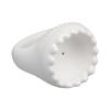 Ceramic Guasha Fascia Tool Body Gua Sha Scraping Massage Tool with Ergonomic Ring Handle for Neck Shoulder Arm Leg Foot