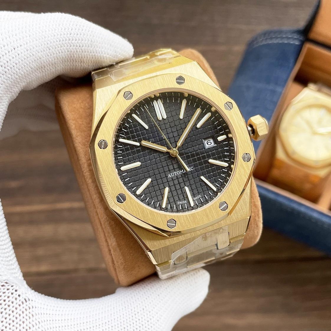 

Мужские автоматические часы AP Royal Oak 15500/15400 со стальным браслетом