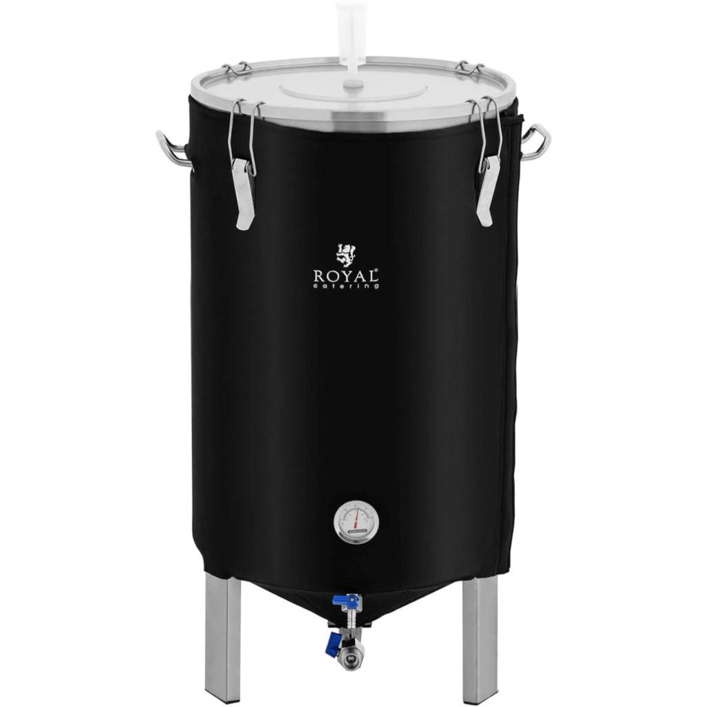 Container fermentation boiler fermenter for beer wine with insulation 040C 70 l