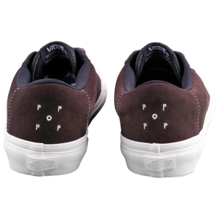 Pop Trading Company X Vans Skate Salman Agah Ležérní Pohodlné Odolné Lehké Nízké Skate Boty Unisex Tenisky Hnědé VN0000S5Y49