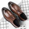 2025 Autumn and Winter New British Style Dress Business Pointed Height Wedding Shoes Groom Suit Shoes