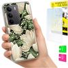 Etui Do Realme C75 / 14X 5G Obudowa Foto Case Plecki Kwiaty + Szkło 9H