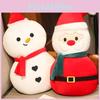 Adorable Santa Plush Claus Doll Snowman Stuffed Room Toys Kids Gift Christmas