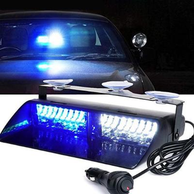 16 LED Vysoce Intenzivní Nouzové Výstražné Světlo na Čelní Sklo Stroboskop