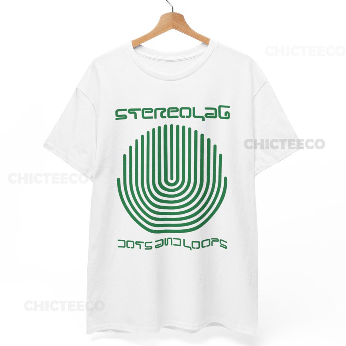 26 Stereolab Dots and Loops T-Shirt | Avant-Pop Indie Music Band Tee | Unisex Shirt Unisex T-Shirt XXXXL