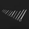 90pcs 11 Kinds M1.5 M2 M3 M4 M5 M6 Split Cotter Pins Assortment with Case