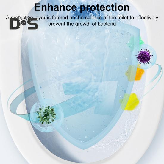 Toilet Cleaning Agent Gel Flowers Automatic Inner Wall Cleaner Aromatherapy Fragrance Lasts 7-10 Days Toilet Freshener