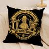 Anime F-Futurama B-Bender Cushion Cover Soft Plush Fabric Double-Sided Printed Sofa Cushion Cover For All Seasons Homedecor Gift