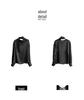 Ju Zhi 2024 Autumn Chic Slimming Irregular Drape Ribbon Shirt for Women 4533