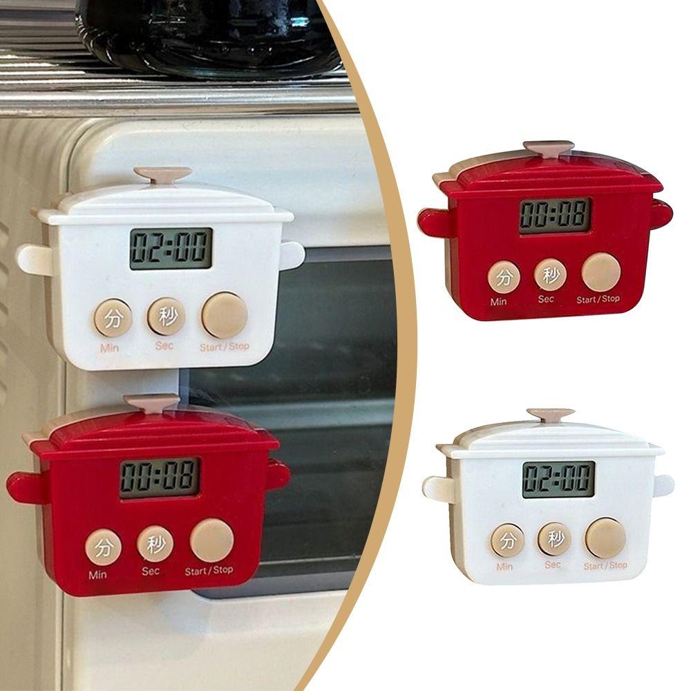 LCD Kitchen Timer Digital Alarm Durable Time Manager  for Baking Cooking Sports Reminder