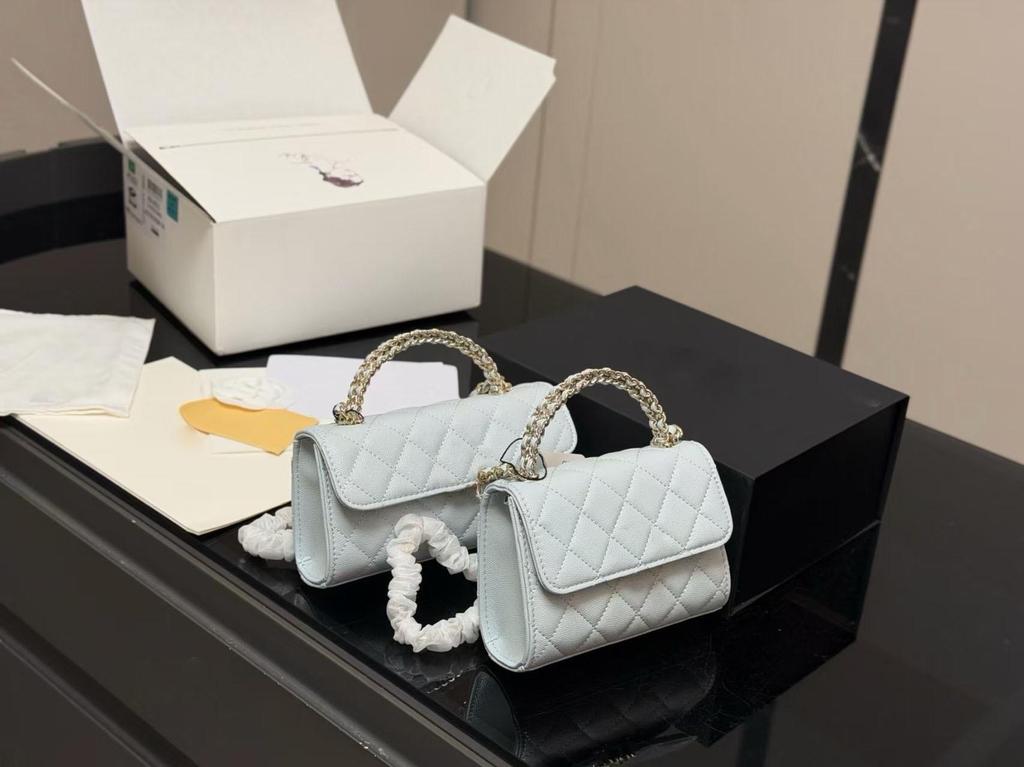 2026 Women's Mini Diamond Lattice Chain Crossbody Bag - Fashionable, Versatile Handbag