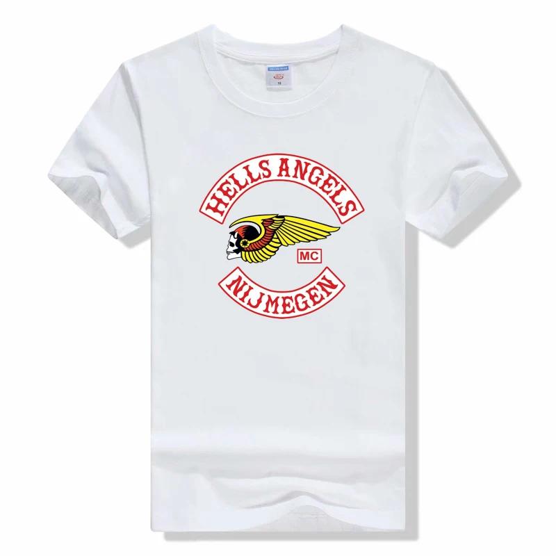 Bandidos motorcycle club o-neck t shirt Fashion Funny High-Quality Printing Casual Cotton Short sleeved t shirt